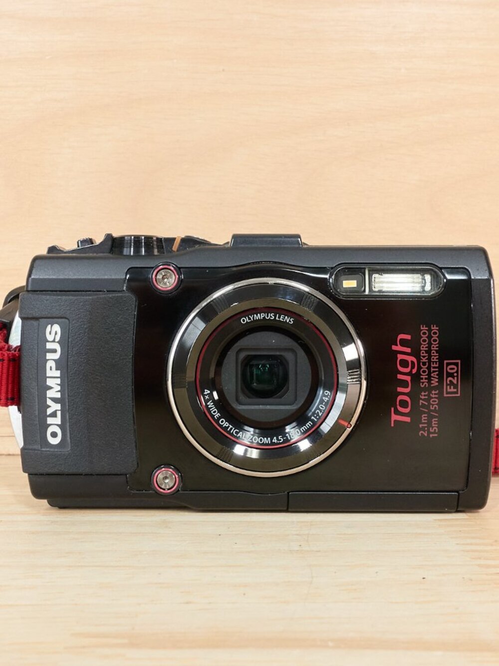 Olympus Stylus Tough TG-4 Digital Camera Black 4x Optical Zoom Tested